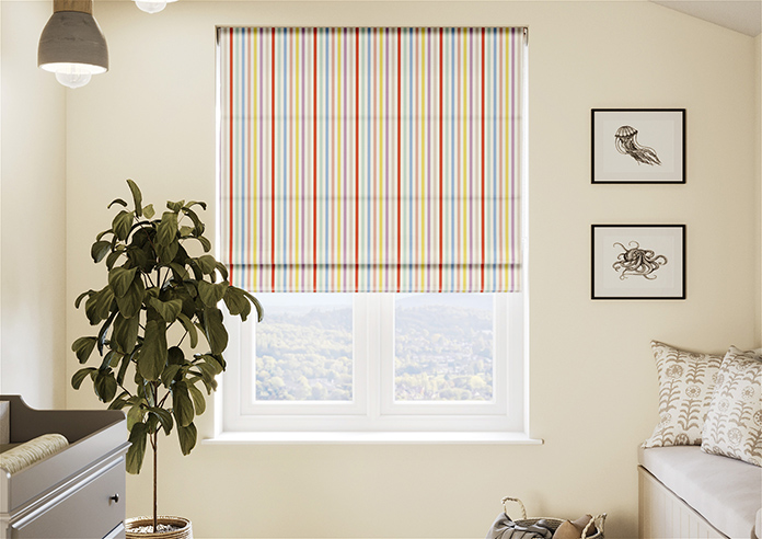 The British Stripe Co. Catherine, Brighton No.1 - Twist&Fit Roman Blind - Image 3